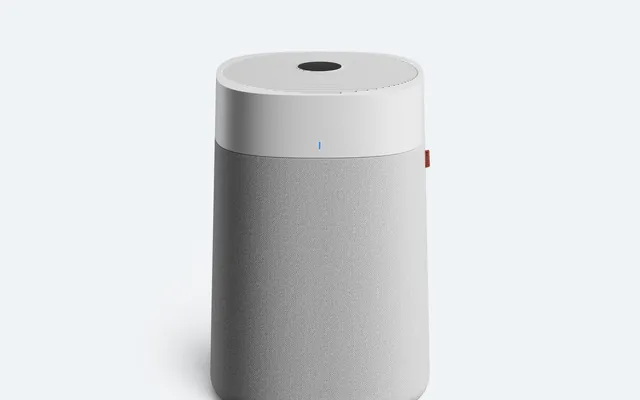 Blueair Blue Pure 211i Max air purifier, fabric pre-filter, front view